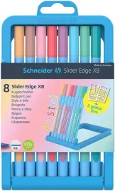dlugopis-slider-edge-pastel-xb-w-etui-8-kolorow