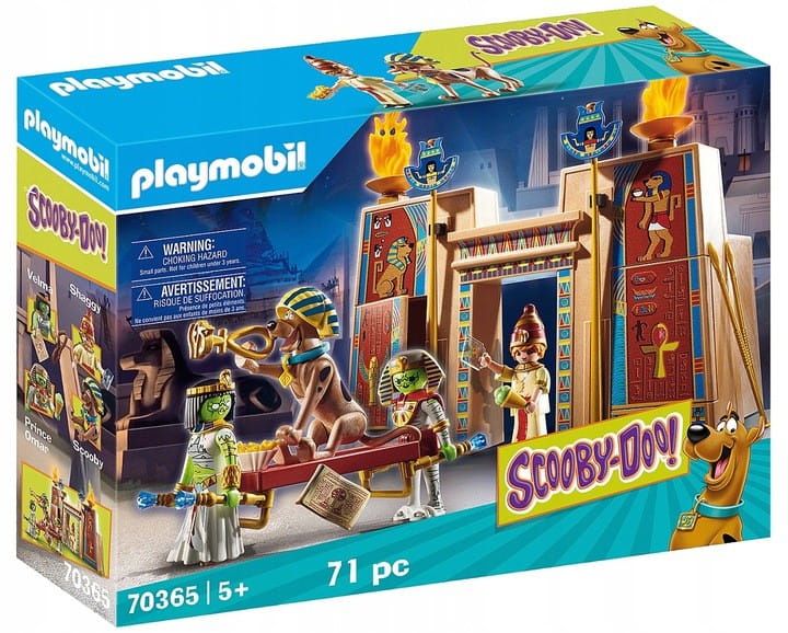 Scooby Doo! Przygoda w Egipcie 70365 5+ Playmobil