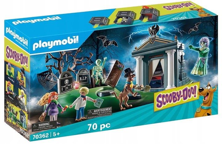 Scooby Doo! Przygoda na cmentarzu 70362 5+ Playmobil