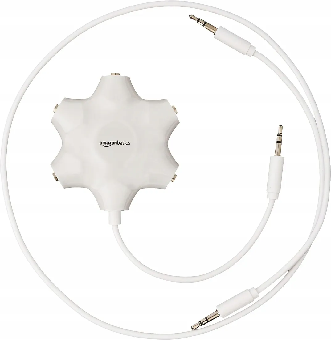 amazon-basics-5-kierunkowy-rozgaleznik-audio-am46