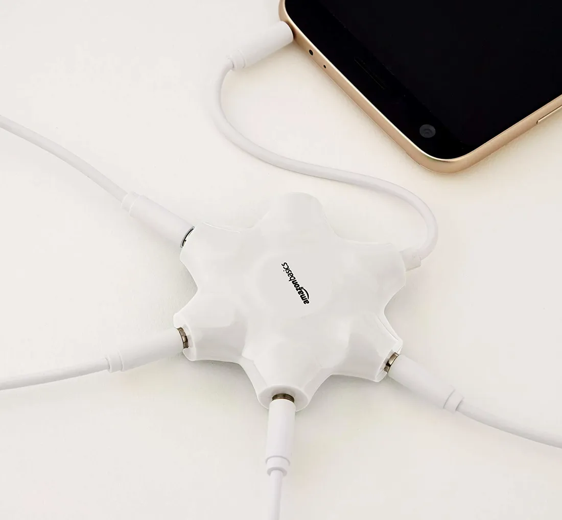 amazon-basics-5-kierunkowy-rozgaleznik-audio-am46