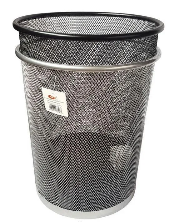 kosz-okragly-czarny-stan-nowy