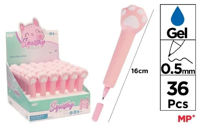 dlugopis-zelowy-squishy-lapka-36szt-stan-nowy