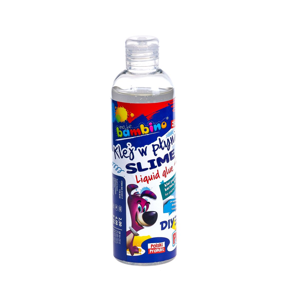 Klej W Plynie Slime Diy PEPCO Klej w płynie DIY Bambino do Slime - ERLI.pl