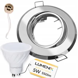 zestaw-oprawa-halogenowa-chromowa-okragla-zarowka-gu10-led-5w-ciepla