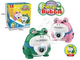 zaba-z-bankami-mydlanymi-swiatlo-muzyka-mix