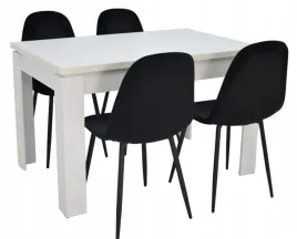 stol-prostokatny-rozkladany-80x120-160cm-bialy-4-krzesla-welur-czarny