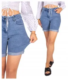 krotkie-spodenki-jeansowe-szorty-damskie-dzinsowe-jeans-elastyczne-40-l