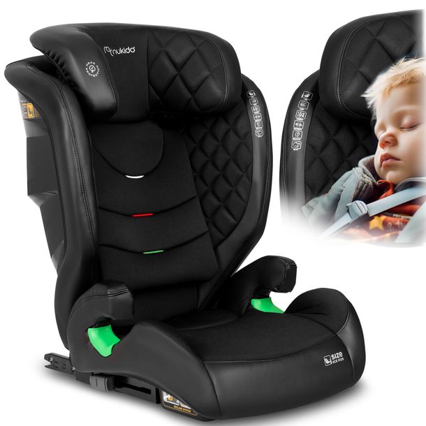 Zdjęcia - Fotelik samochodowy Nukido   Louis czarny 15-36 kg ISOFIX 