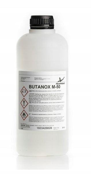 ﻿BUTANOX , UTWARDZACZ DO ŻYWICY POLIESTROWEJ ŻYWICA POLIESTROWA MATA SZKLANA-Zdjęcie-0