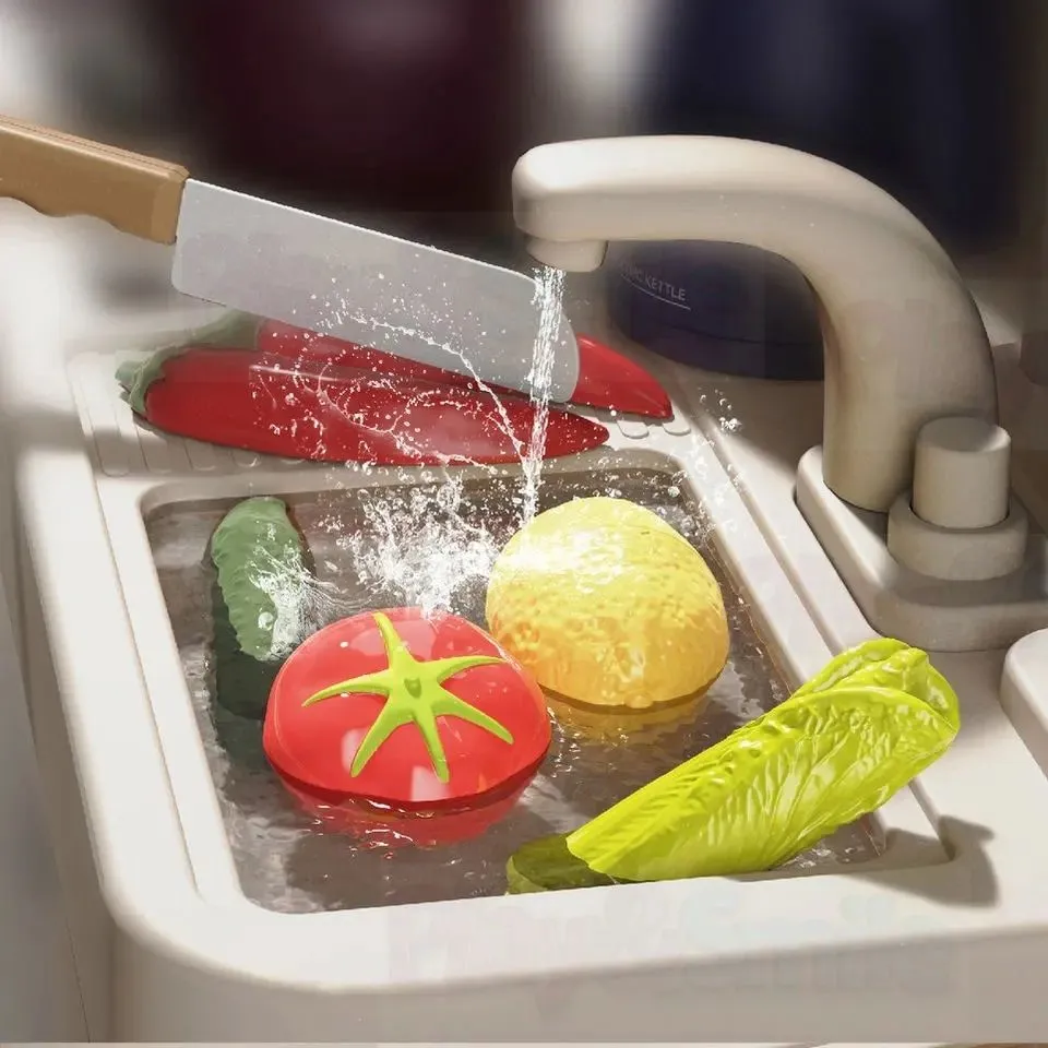 mega-duza-kuchenka-dla-dzieci-kuchnia-para-wodna-odglosy-kran-woda-jajowar-stan-nowy