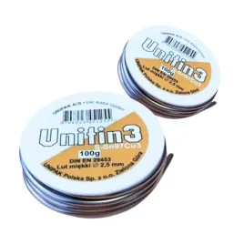 lut-miekki-cyna-do-lutowania-2-5-mm-100-g-szpula-unitin3-97percent-cyny-3percent-miedzi
