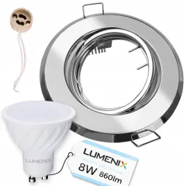 zestaw-oprawa-halogenowa-chromowa-okragla-zarowka-gu10-led-8w-neutralna