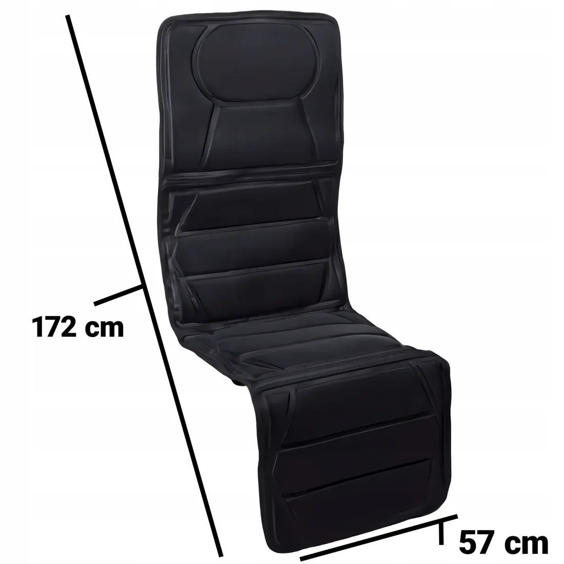 mata-masujaca-wibracyjna-materac-do-masazu-na-lozko-fotel-12-silnikow-pilot-stan-nowy