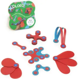clixo-itsy-flamingo-and-turquoise-zestaw-magnetyczny-18-sztuk