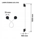 lampa-scienna-led-activejet-aje-aje-livio-nw-stan-nowy-kolor-czarny
