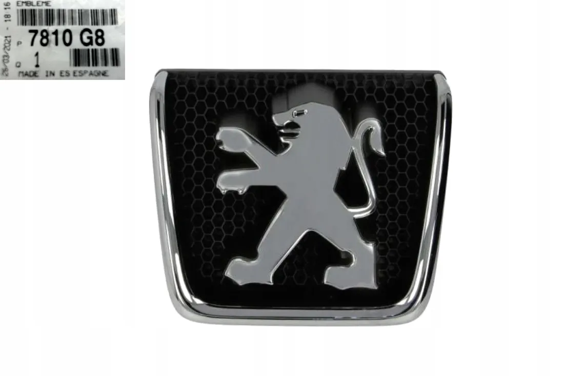 専用⭐︎ PEUGEOT 307 ZNACZEK EMBLEMAT PRZÓD ORYGINAŁ – 218851925