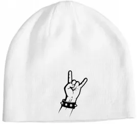 czapka-beanie-zimowa-fajny-muzyczny-nadruk-reka-rock-rock-n-roll