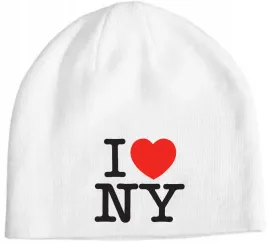 czapka-beanie-zimowa-fajny-nadruk-i-love-new-york-nowy-jork
