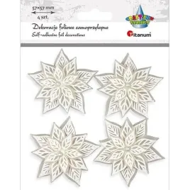 dekoracje-samoprzylepne-3d-poinsencje-biale-4szt