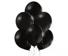balony-pastelowe-czarne-30cm-100szt
