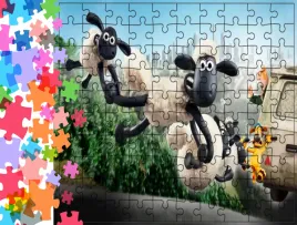 puzzle-tradycyjne-baranek-shaun-producent