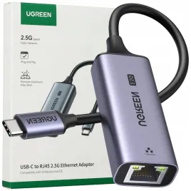 ugreen-adapter-przejsciowka-usb-c-do-rj45-ethernet-2-5g-wytrzymaly-szary