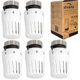 5x-glowica-termostatyczna-invena-mini-2-prov-termostat-grzejnikowy-bialy