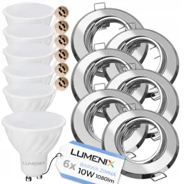 6x-zestaw-oprawa-halogenowa-chromowa-okragla-zarowka-gu10-led-10w-zimna