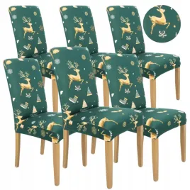 zestaw-6-szt-pokrowiec-na-krzeslo-zielony-swiateczne-wzory-elastyczny