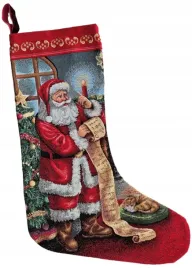 skarpeta-swiateczna-dekoracyjna-na-kominek-gobelinowa-z-mikolajem-solidna