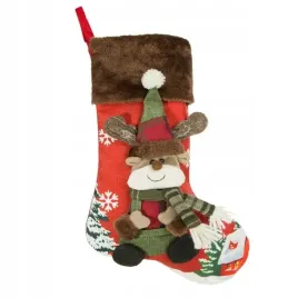 skarpeta-na-prezenty-worek-slodki-renifer-3d-28x53