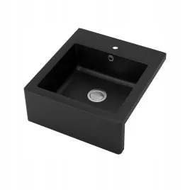 ikea-tallsjon-zlew-z-widocznym-frontem-60x65-cm-ciemnoszary-imit-kamienia
