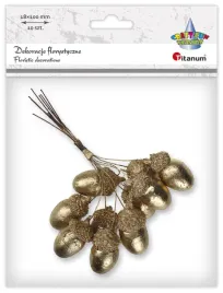 zlote-zoledzie-na-druciku-10-szt-dekoracje-florystyczne-titanum-craft-fu