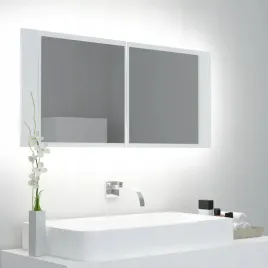 vidaxl-szafka-lazienkowa-z-lustrem-i-led-biala-100x12x45-cm-akryl