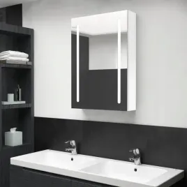 vidaxl-szafka-lazienkowa-z-lustrem-i-led-lsniaca-biel-50x13x70-cm
