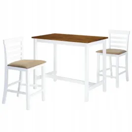 vidaxl-stol-barowy-i-2-krzesla-lite-drewno-kolor-brazowy-i-bialy