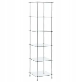 vidaxl-6-poziomowy-regal-przezroczysty-40x40x160-cm-szklo-hartowane
