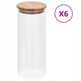 vidaxl-szklane-sloje-z-bambusowa-pokrywka-6-szt-1000-ml