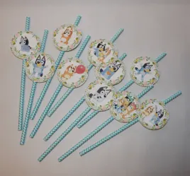 10x-slomki-papierowe-dla-dzieci-pieski-pies-blu-bluey-i-bingo-niebieskie