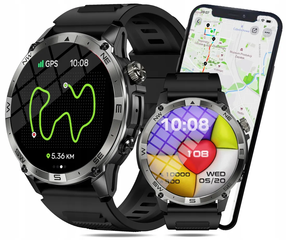 smartwatch-wenom-explorer-czarny-stan-nowy