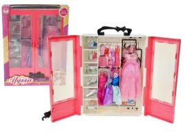 szafa-z-4-sukienkami-dla-lalek-29cm-akcesoria