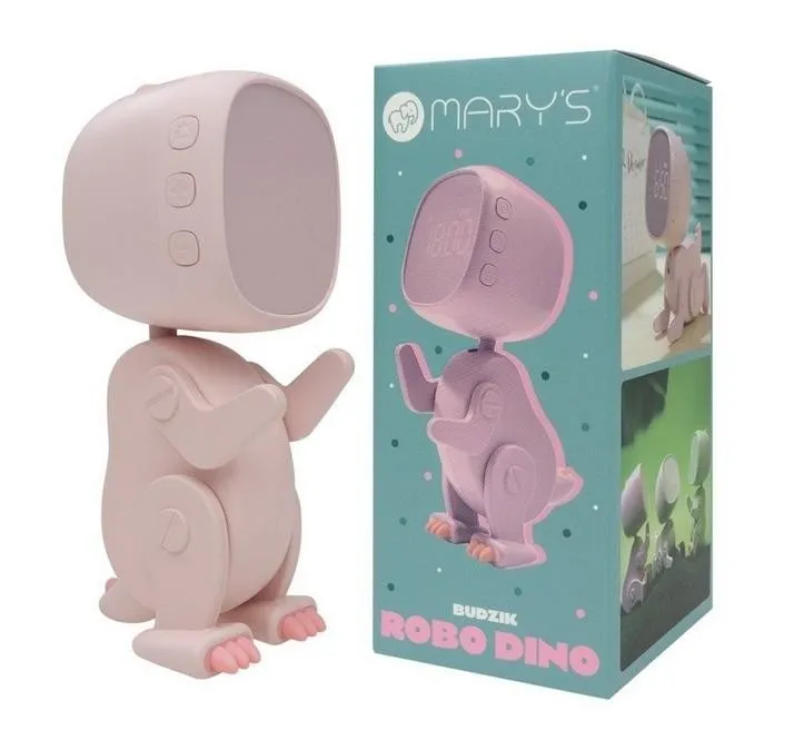 budzik-robo-dino-rozowy-stan-nowy