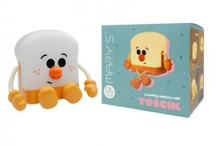 lampka-nocna-led-toscik-stan-nowy