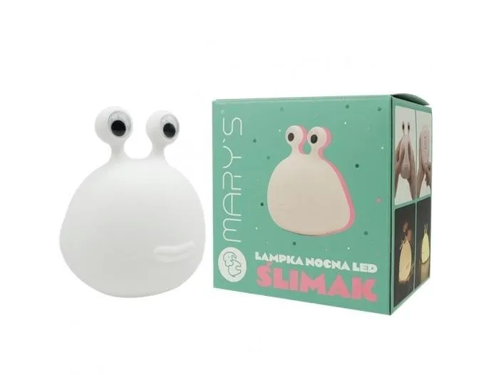 lampka-nocna-led-slimak-stan-nowy