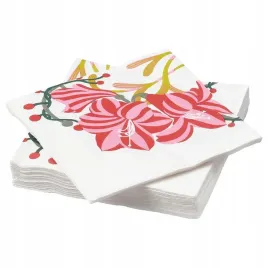 ikea-vinterfint-serwetki-swiateczne-33x33cm-30-szt-amarylis-bialy-papierowe