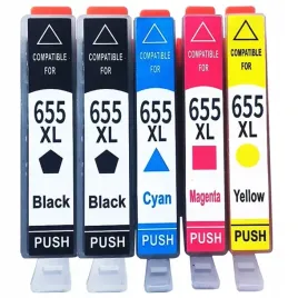 5x-tusz-655-xl-do-hp-3525-deskjet-ink-advantage-3525-4615-5525-6520-6525