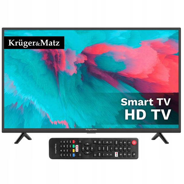 Telewizor 32'' Kruger&Matz HD Smart TV DVBT-T2