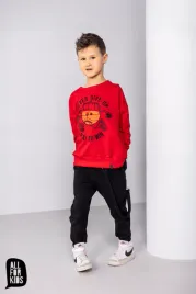 spodnie-bawelniane-dla-chlopca-all-for-kids-czarne-z-szelka-r-104-110