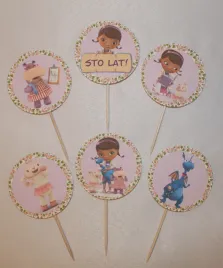 6x-pikery-toppery-ozdoby-na-urodziny-doktor-dosia-klinika-dla-pluszakow